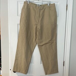 Stylish Tan Women's Trousers